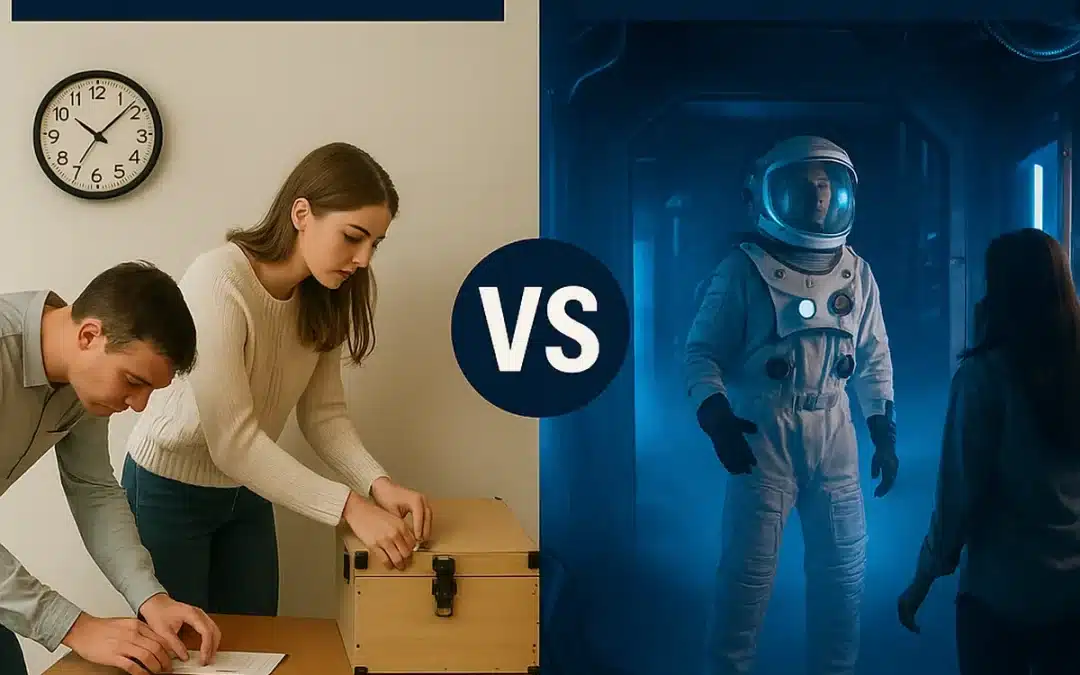 Escape Room Inmersivo vs Escape Room Clásico: cuál elegir